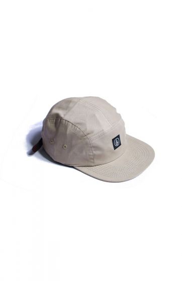 Boné Five Panel Volcom Stone Camper Bege