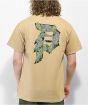 Camiseta Primitive  Dirty P 4:20 Buds Areia