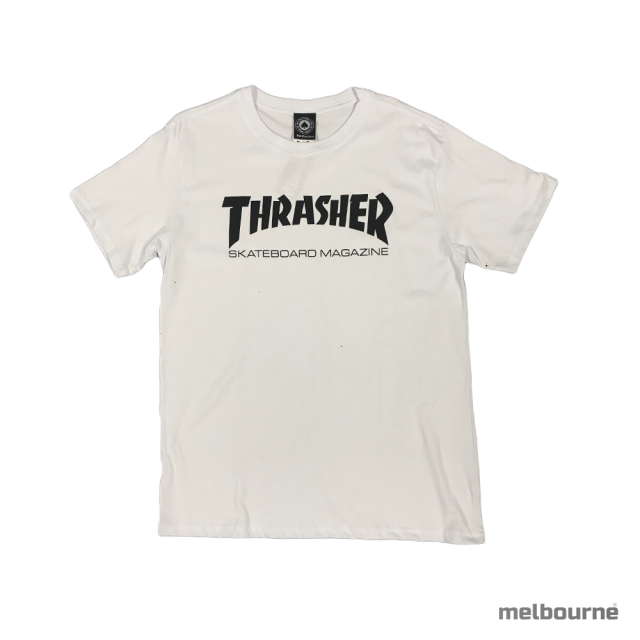 Camiseta Thrasher Skate Mag Branco