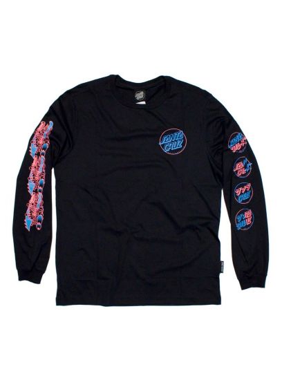 Camiseta Manga Longa Santa Cruz Skateboards Slasher Flip