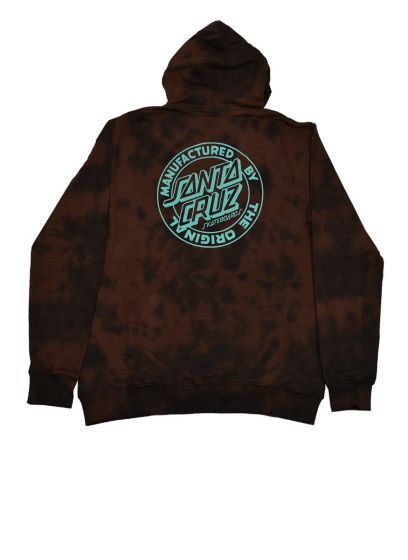 Moletom Canguru Especial Santa Cruz Skateboards MFG Dot Tie Dye Santa Cruz Skateboards - Camiseta Skate Streetwear