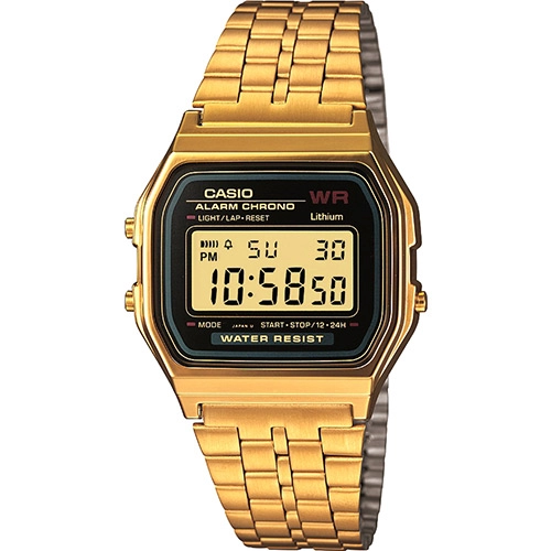 Produto Relógio Casio Unissex Digital Vintage Dourado A159WGEA-1DF-SC Melbourne Skateboards - Loja Oficial