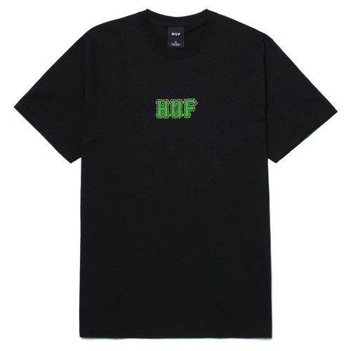 Camiseta HUF Silk Amazing H Preto