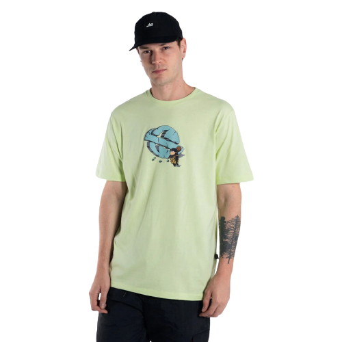 Camiseta Lost Cave Sheep Verde Pistache