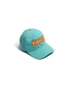 Boné Thrasher Magazine Dad Hat Flame Verde Água