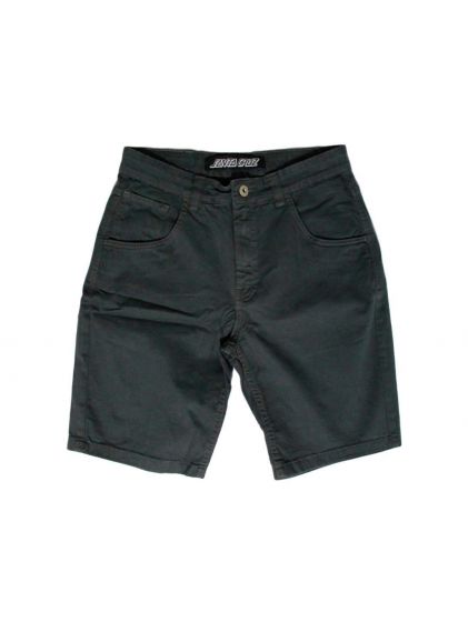 Bermuda Sarja Santa Cruz Skateboards Reat Confort Cruz Regular Chumbo