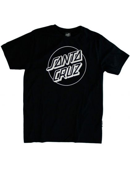 Comprar Camiseta Santa Cruz Opus Dot Preta Santa Cruz Skateboards - Loja Melbourne Skateboards