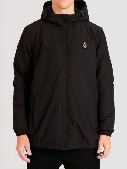 Jaqueta Volcom Stone Momentum II Black Forrada