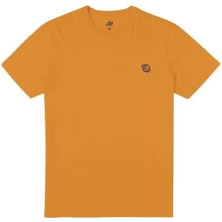Camiseta Lost Basics Saturno Laranja